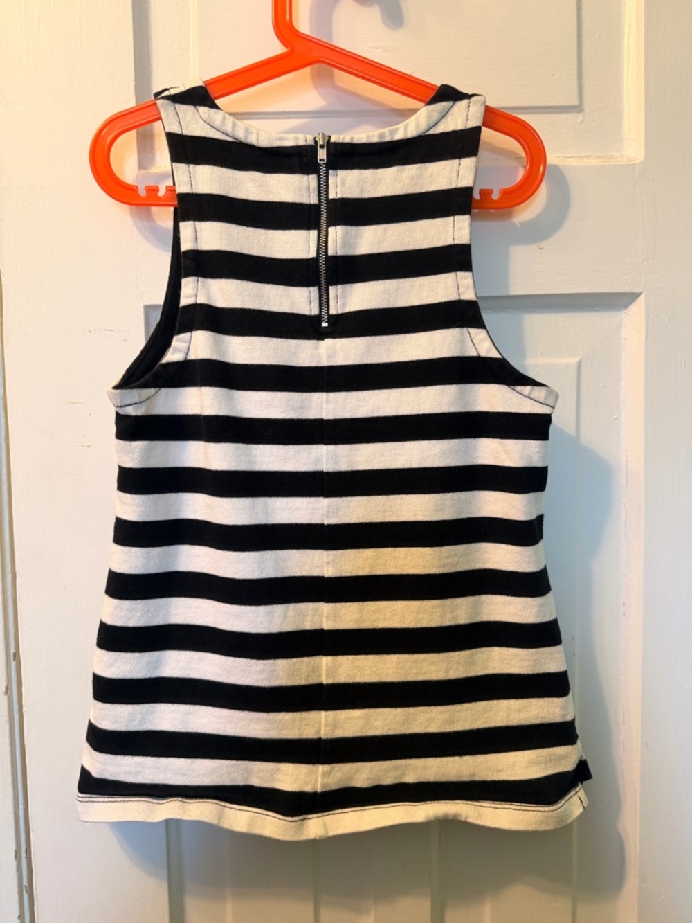 Banana Republic Black and White Striped Tank Top - Picture 4 of 6